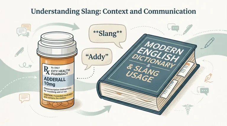 Slang Terms for Adderall