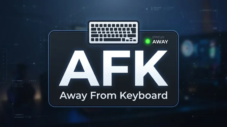 Afk Slang