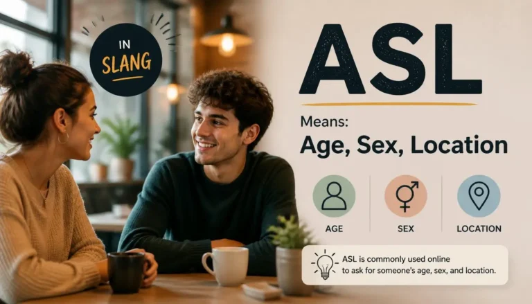 ASL Meaning Slang