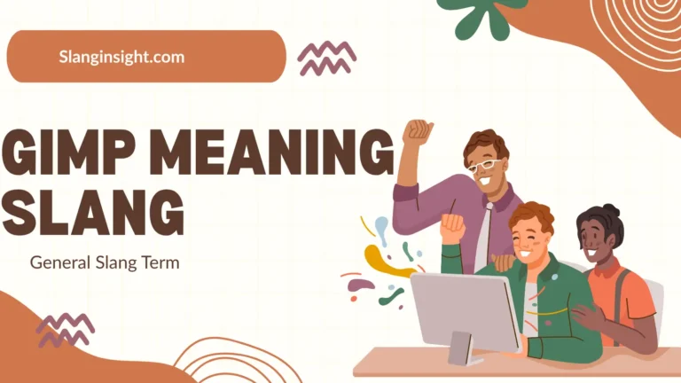 Gimp Meaning Slang