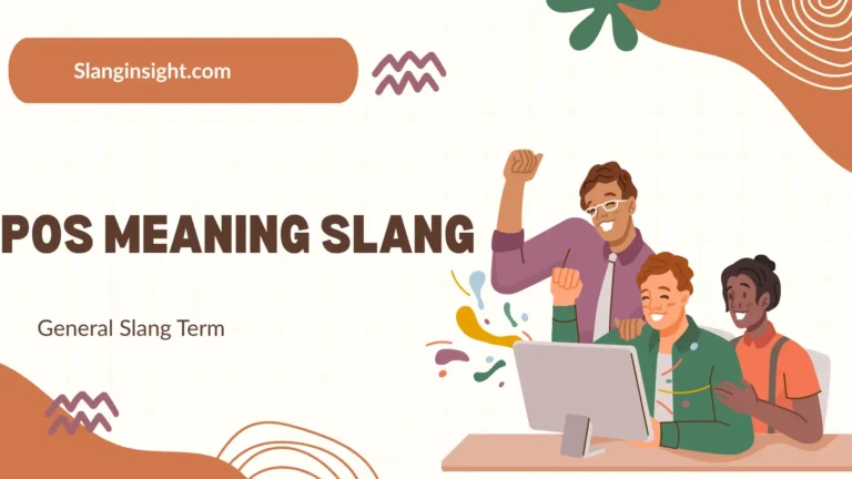 POS Meaning Slang