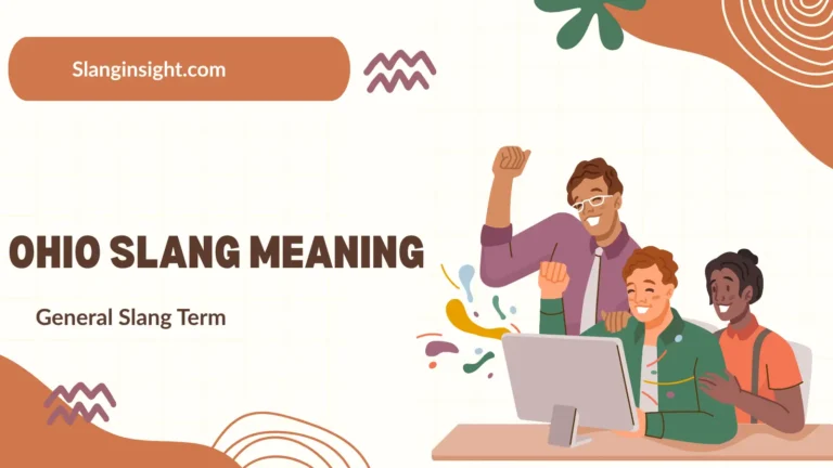 Ohio Slang Meaning